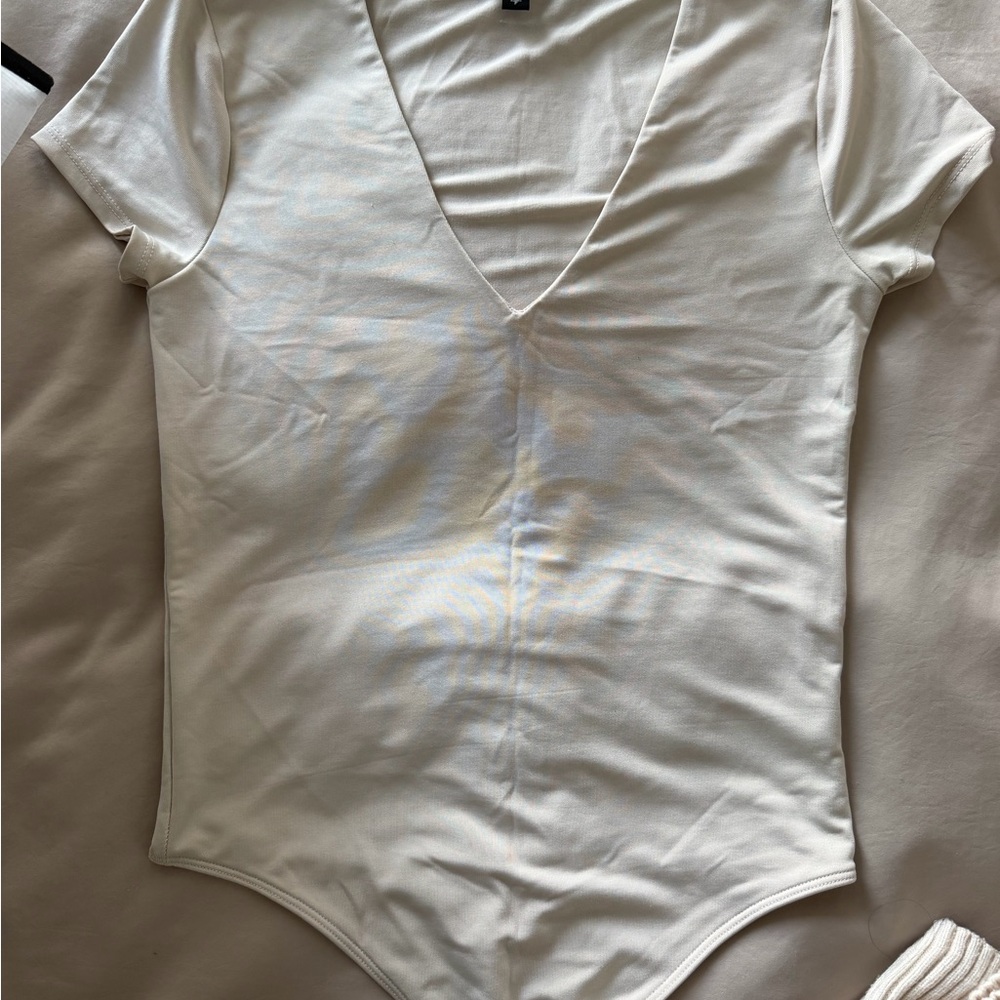 Express V-Neck Bodysuit